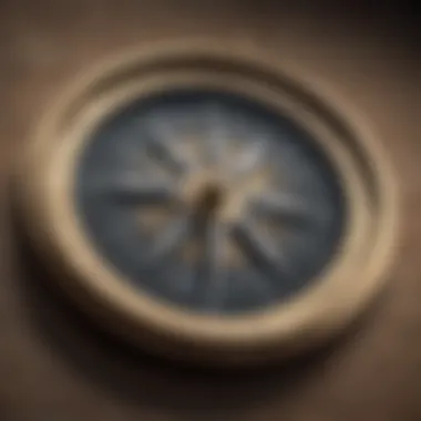 Jon Wolf's Moral Compass Symbolic representation of Jon Wolf's moral dilemmas