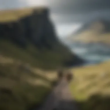 Narrative Scene Set in the North Isles A depiction of a pivotal scene that took place in the North Isles, capturing the essence of its narrative importance.