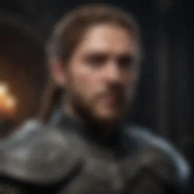 Depth and Complexity in Character Design An intricate character design representing a key figure from the Game of Thrones universe, embodying depth and complexity.