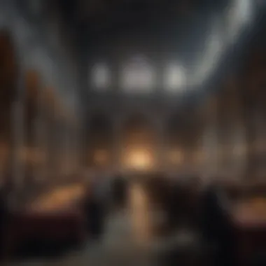 Historical Gathering in Westeros A depiction of a historical gathering in one of the great halls of Westeros.