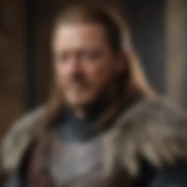 Ned Stark Portrait Ned Stark, a figure emblematic of honor and duty