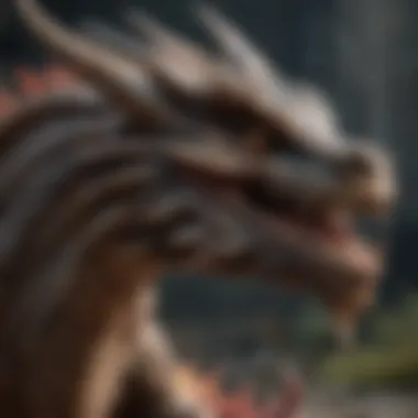 Cultural Significance of Dragons in Gaming An artistic representation of legendary dragons in various cultures
