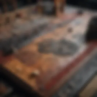 Gameplay Mechanics in Game of Thrones A strategic game board representing gameplay mechanics in Game of Thrones