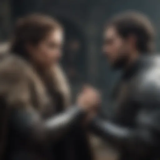 Symbolic representation of loyalty and betrayal in Westeros