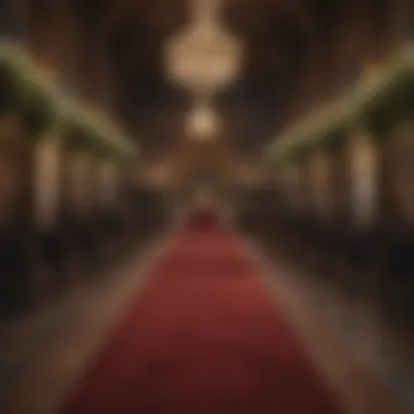Elegant Decor at Royal Wedding Venue Exquisite Royal Wedding Venue Decor