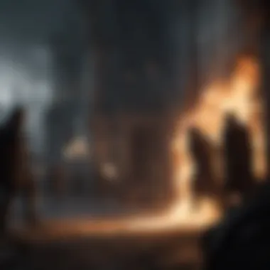 The Intense Clash Fiery Conflict