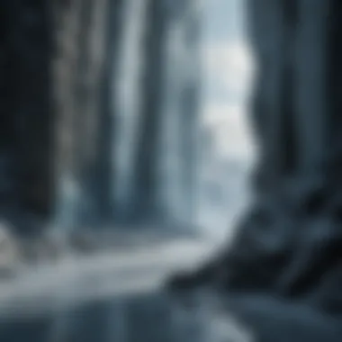 The Mighty Wall of Ice Frozen Wall Structure in Game of Thrones