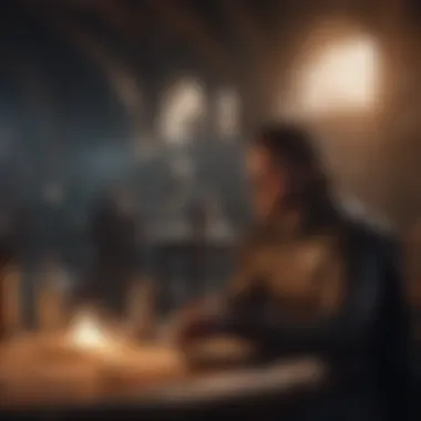 Pivotal Choices in Game of Thrones Gameplay A pivotal choice scene illustrating player agency