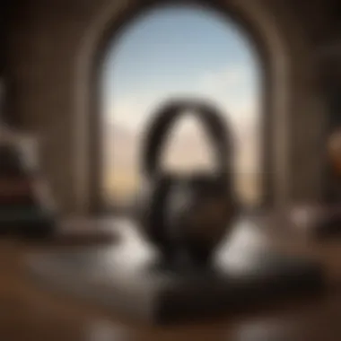 Immersive Listening Experience A cozy setting with headphones and a Game of Thrones CD case