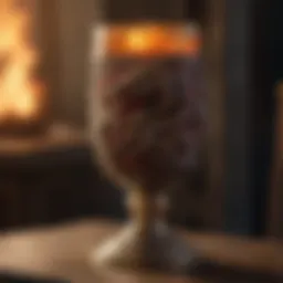 Dragon-themed Game of Thrones goblet