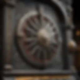 Intricate design of the Game of Thrones slot machine showcasing symbols from the series