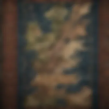 Westeros Tapestry A rich tapestry of Westeros depicting iconic locations from the Game of Thrones universe