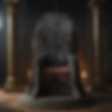 Enigmatic Throne Symbolizing Power and Intrigue