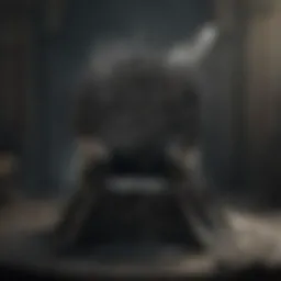 Aerial view of the iconic Iron Throne