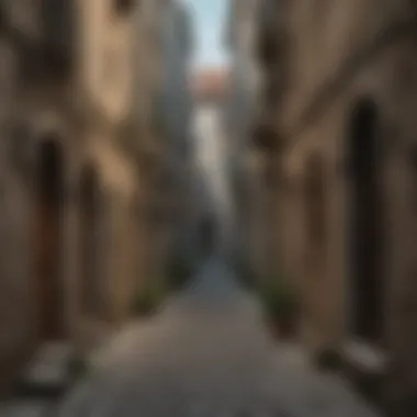 Enigmatic Alleys of 'Got Split Croatia' Mysterious alleyways of Split with a medieval touch