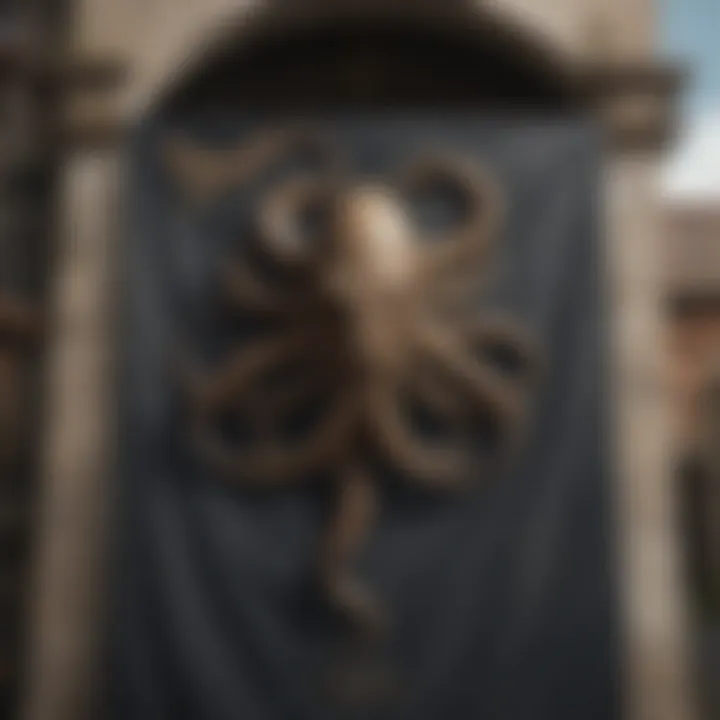 Greyjoy Kraken House Flag