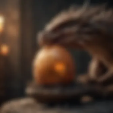 Dragons in Mythology and Culture An elaborate depiction showcasing the cultural significance of dragons in various mythologies