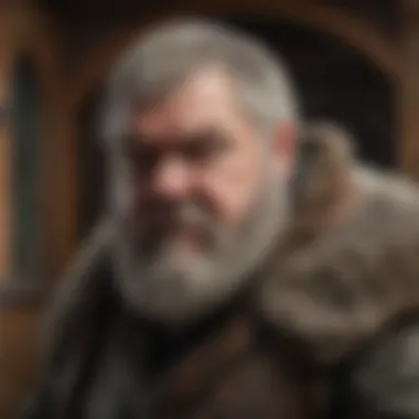 Hodor's loyal presence