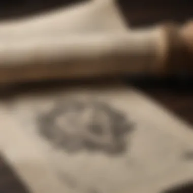 Ancestral Lineage Scroll of House Stark Aged Parchment Scroll with detailed lineage of House Stark