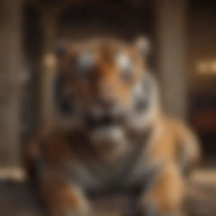 Immersive Tiger Game Adventure