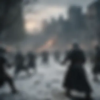 Intense Battle of Winterfell