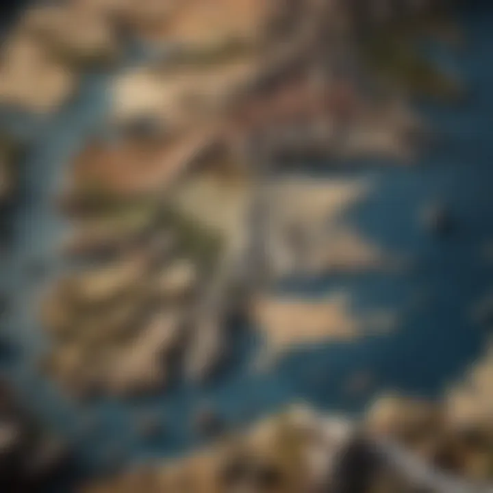 Intricately Designed Map of Westeros