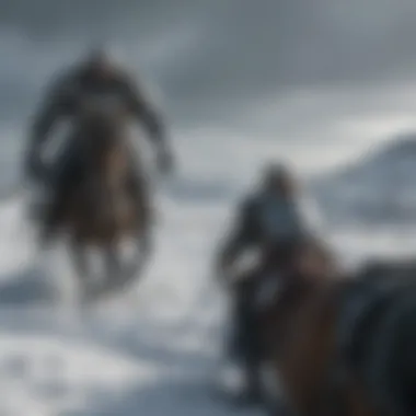 Clash of Swords in the Frigid North Epic Battle in the North