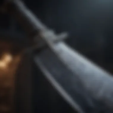 Legendary Sword Bathed in Moonlight