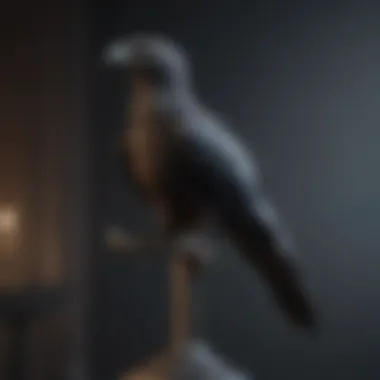 Symbolic Representation Longclaw standing as a symbol of honor and loyalty