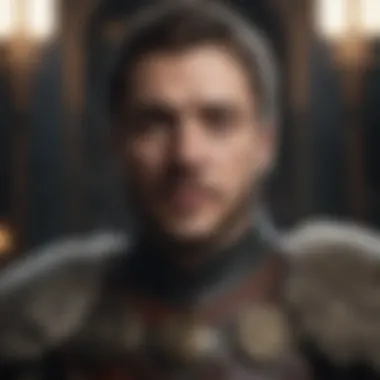 Embodiment of Leadership in Westeros A portrait of a key character from the series, embodying the traits of leadership and authority.