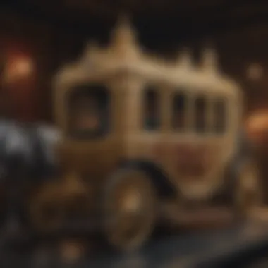Regal Carriage Fit for Royalty Luxurious Royal Carriage for Wedding Ceremony