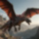 Flight of the Dragon Majestic Dragon in Flight