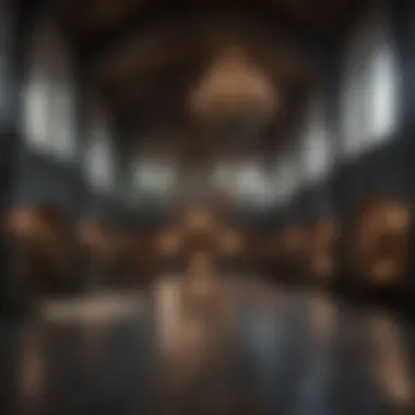 Elegance and Grandeur in Winterfell's Great Hall Majestic Great Hall of Winterfell