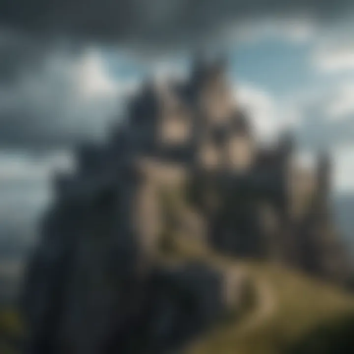 Medieval Castle in Game of Thrones Setting