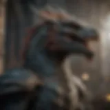 Majestic Power Unleashed Mighty Dragon in ThroneVerse