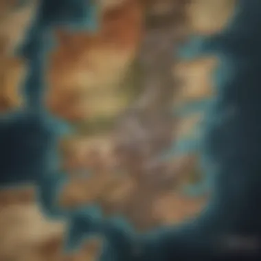 Mysterious Game of Thrones Map