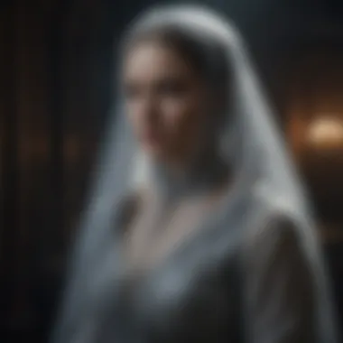 Veiled Figure Unraveling Secrets Enigmatic Veiled Figure in the Shadows