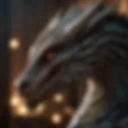 Mystical Dragon Symbol