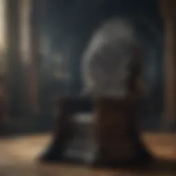 Mystical Throne Symbolizing Power and Intrigue