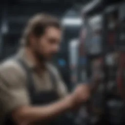 Expert AC Technician with Tools