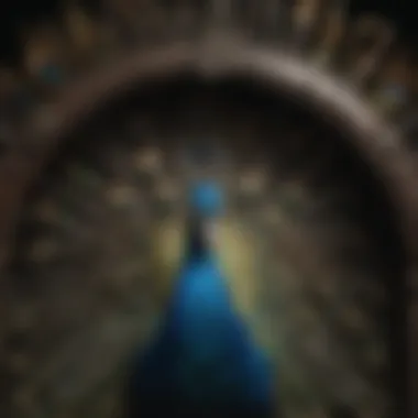 Peacock logo showcasing Game of Thrones