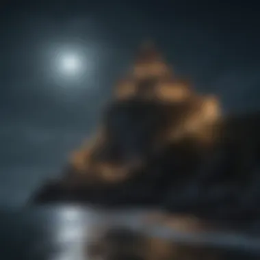 Seawatch Fortress Under Moonlight The fortress of Seawatch illuminated by the moonlight