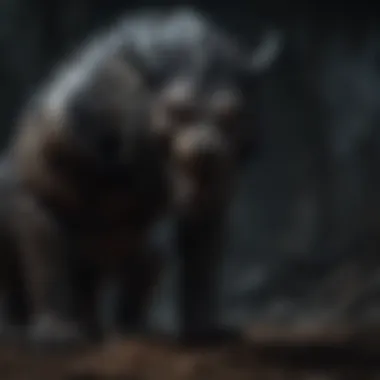 Beast of the Shadow Lands Mysterious Creature lurking in Darkness