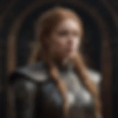 Interconnected Character Arcs in the Game of Thrones Narrative A symbolic representation of character arcs intertwined in Game of Thrones.