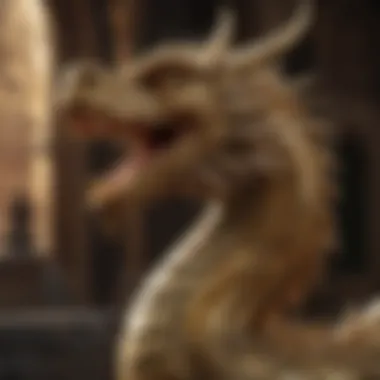Symbolic Interpretation Symbolic interpretation of the Gold Dragon in ancient lore