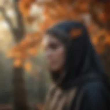 Veiled Meanings Symbolism in the Whispering Leaves