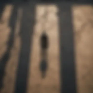 The Scale of Morality A symbolic representation of ethics in conflict, with shadows and scales