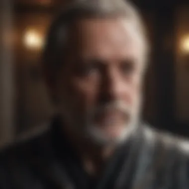 The Depths of Reflection Dr. Seaworth in a contemplative moment