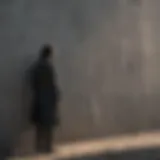 Jon Snow standing at the Wall, contemplating his choices