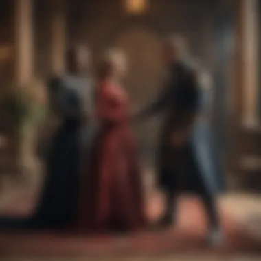 The Dance of Diplomacy: Power Plays Characters in Game of Thrones engaged in a tense negotiation